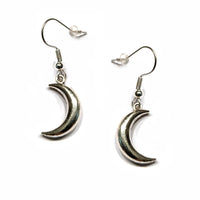 Mini Crescent Moon Earrings