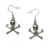 Skull with Crossbones Earrings