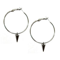 Mini Spikes Loop Earrings