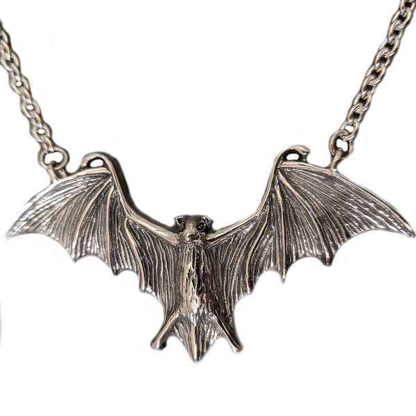 Classic Gothic Bat Necklace