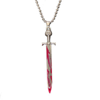 Bloody Cat Sword Necklace