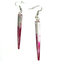 Blood Splatter Drip Earrings