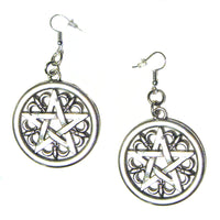 Big Pentagram Earrings