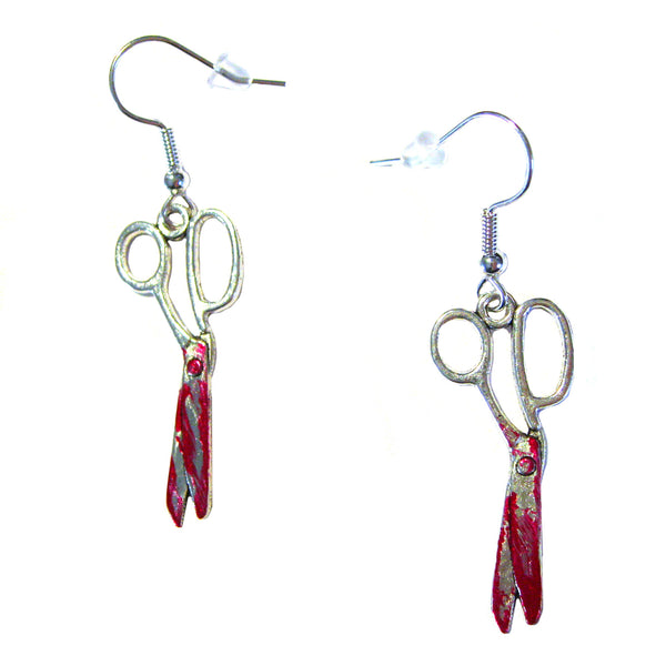 Mini Bloody Scissors Earrings