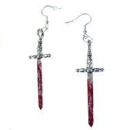 Bloody Sword Earrings