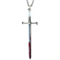 Big Bloody Gothic Sword Necklace