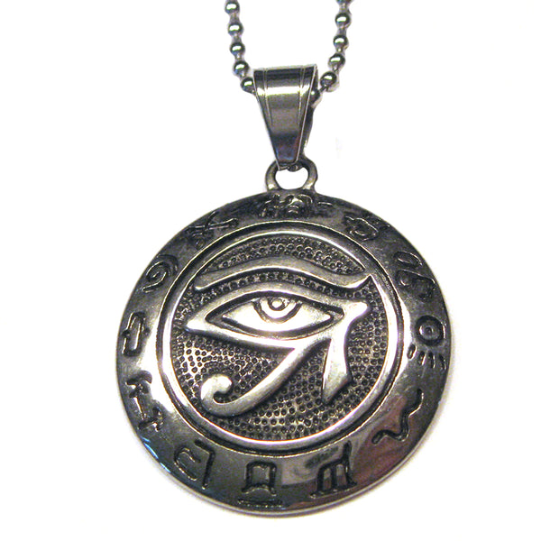 Eye of Horus Medallion Necklace