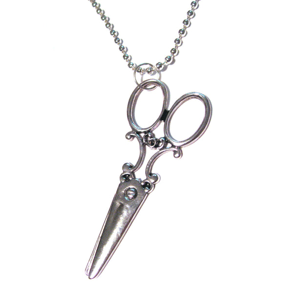 Antique Scissors Necklace